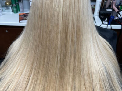 Long Platinum Blonde
