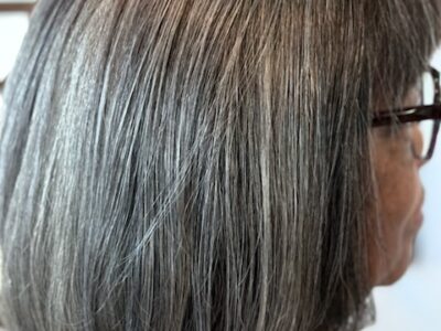 Peppered Bob Cut